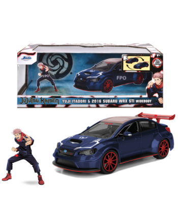 JUJUTSU KAISEN - Yuji Itadori & 2016 Subaru WRX STI Widebody - 1:24