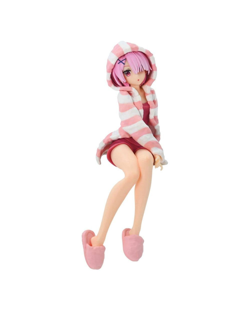 RE ZERO - Ram "Room Wear" - Statue PVC Noodle Stopper 14cm