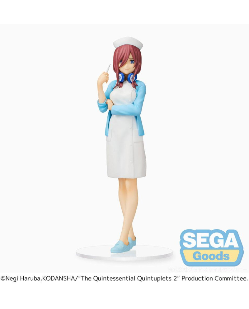 THE QUINTESSENTIAL QUINTUPLETS - Miku Nakano - Statue 21cm