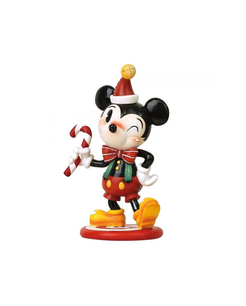 DISNEY - Miss Mindy World - Resin Statue - Christmas Mickey - 16cm