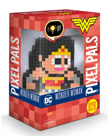 PIXEL PALS Light Up Collectible Figures - Wonder Woman