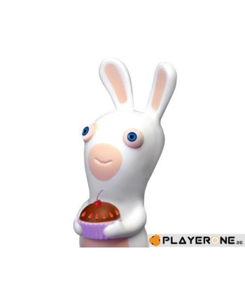 LAPINS CRETINS - Figurine Anti Stress - Modele 3 - Gateau (10 Cm)