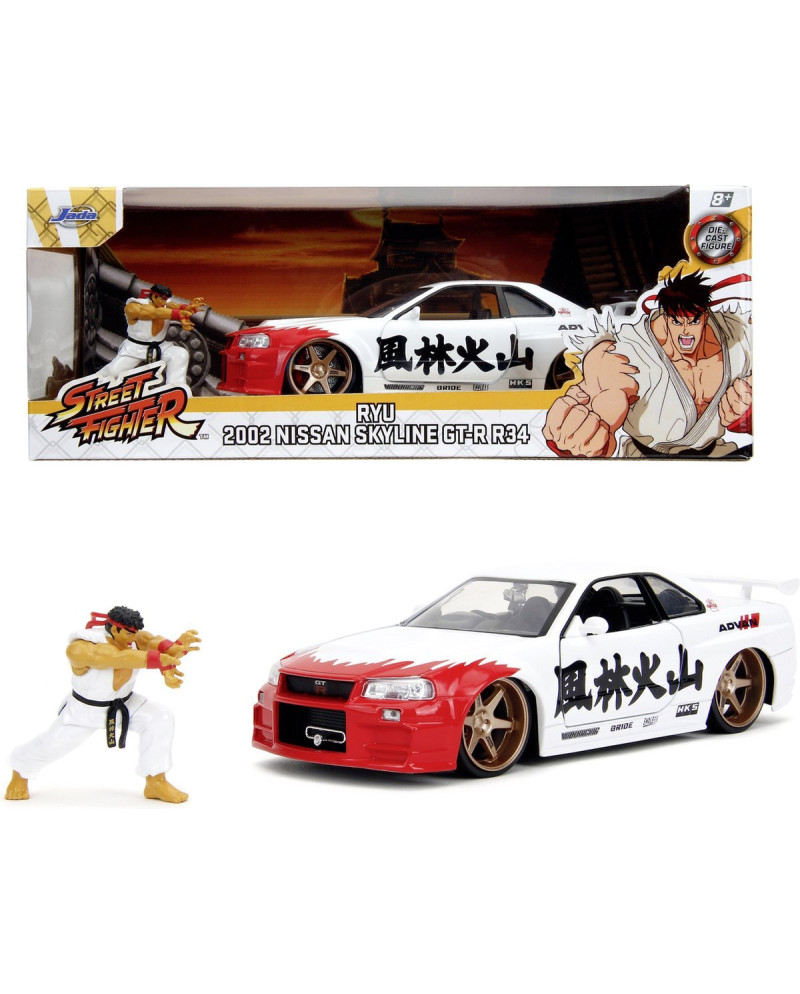 STREET FIGHTER - Nissan Skyline GTR - 1:24