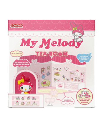 HELLO KITTY - Melody 6cm Sticker House Tea Room