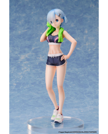 RE ZERO - Rem "Sport Wear" - Statue 23cm