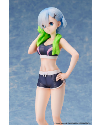 RE ZERO - Rem "Sport Wear" - Statue 23cm