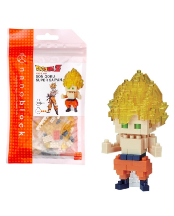 DRAGON BALL - Son Goku Super Saiyan - Figure Nanoblock 10cm