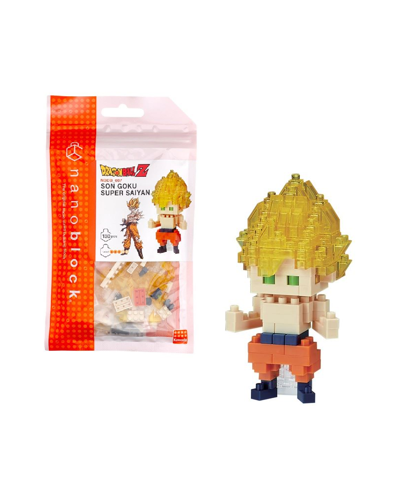 DRAGON BALL - Son Goku Super Saiyan - Figure Nanoblock 10cm