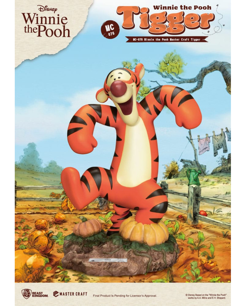WINNIE THE POOH - Tigger - Statue Master Craft 39cm