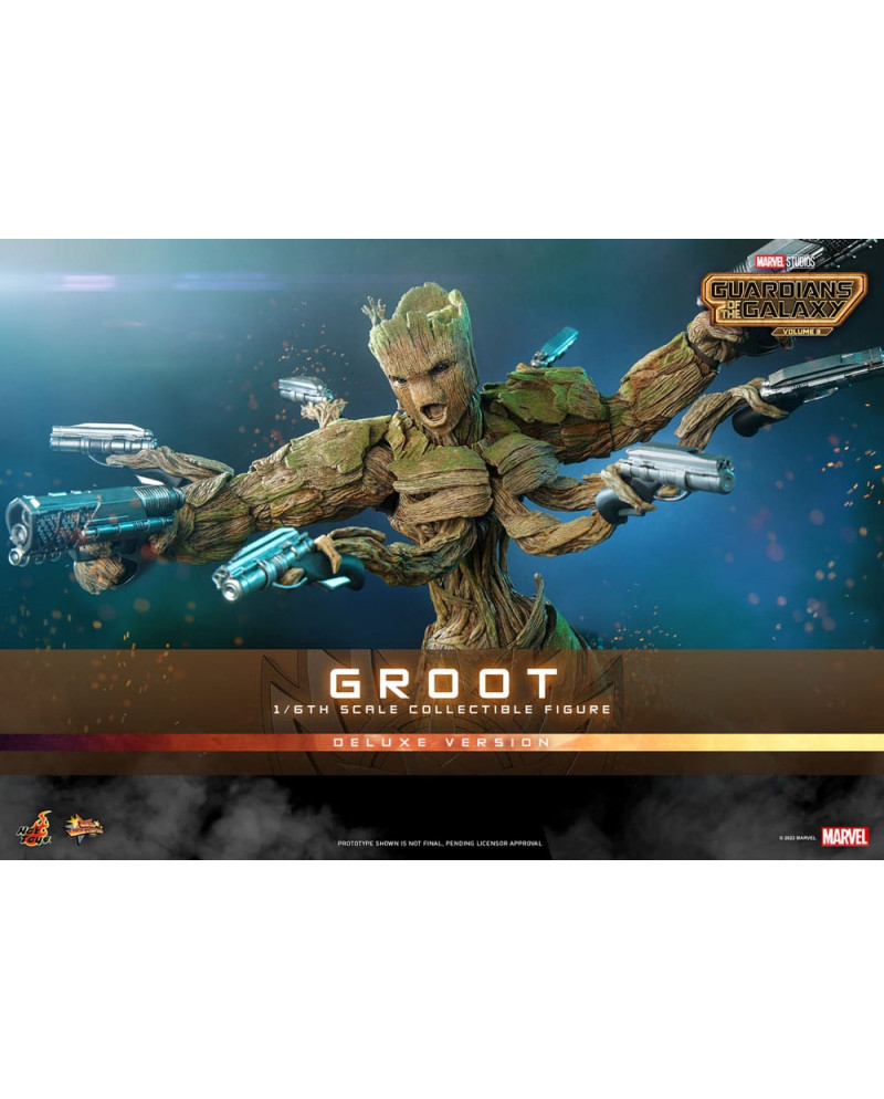 GARDIENS DE LA GALAXIE 3 - Groot Del. -Fig. 1/6 Movie Masterpiece 32cm