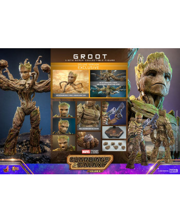 GARDIENS DE LA GALAXIE 3 - Groot Del. -Fig. 1/6 Movie Masterpiece 32cm