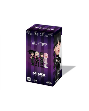 WEDNESDAY - Wednesday Addams as cat - Figure Minix 12cm