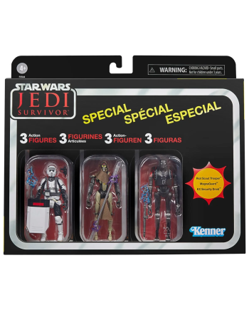 STAR WARS - Jedi : Survivor - 3 Figure Vintage Collection 8cm
