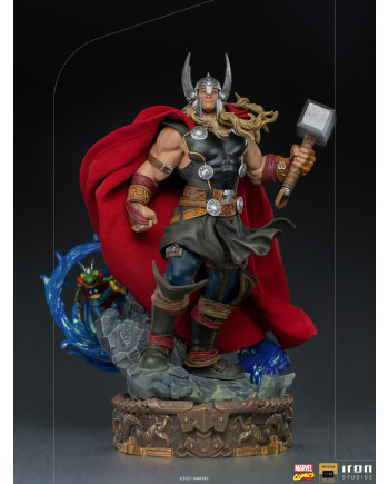 MARVEL COMICS - Thor Unleashed - Statue Deluxe Art Scale '28x21x16cm'