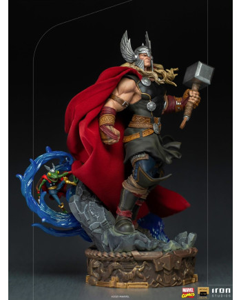MARVEL COMICS - Thor Unleashed - Statue Deluxe Art Scale '28x21x16cm'