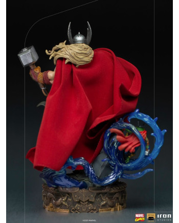 MARVEL COMICS - Thor Unleashed - Statue Deluxe Art Scale '28x21x16cm'
