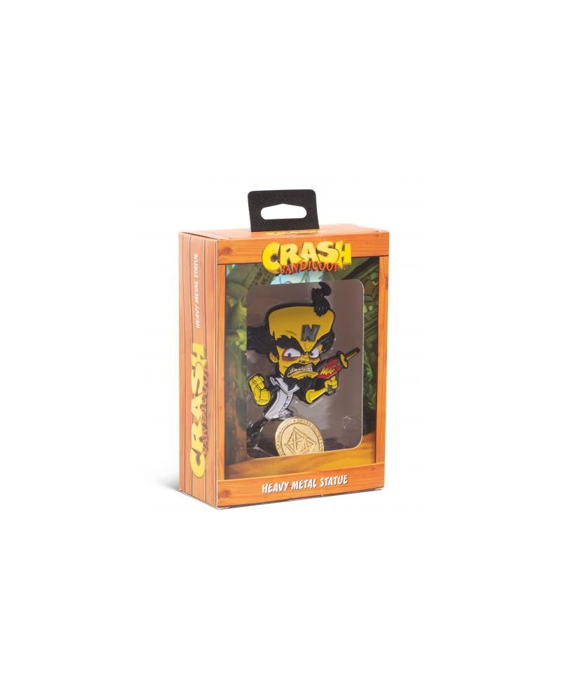 CRASH BANDICOOT - Heavy Metal Statue - Dr.Neo - 13cm