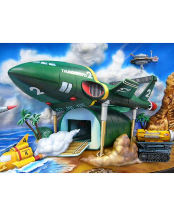 Thunderbirds - Real Artwork Series 3D Art Poster 37 x 47 x 11 cm