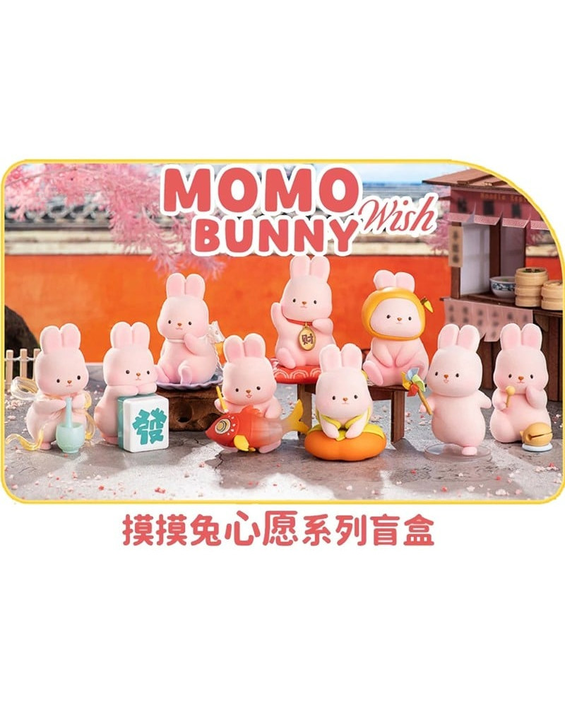 MOMO BUNNY - Wish Series  - Blind Box 9 Figure set 10cm