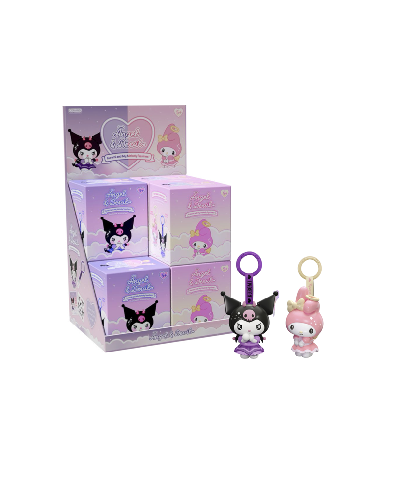 HELLO KITTY & Friends - Display of 8 Kuromi & Melody