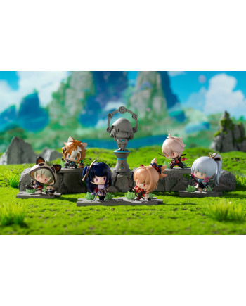 GENSHIN IMPACT - Gallant statues of battlefield - 6 Figure Set 10cm