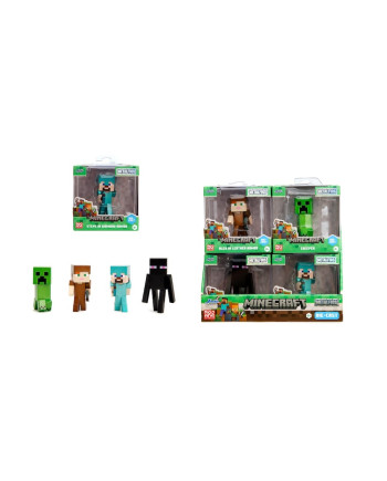 MINECRAFT - Display of 2,5inch Figures - 4 Modèles - 12pc