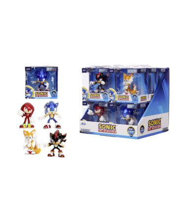 SONIC - Display of 2,5inch Figures - 4 Modèles - 12pc - Wave 1
