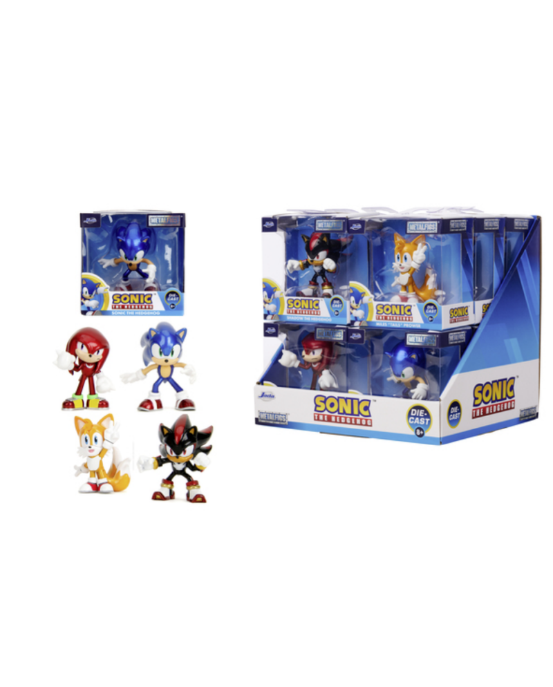 SONIC - Display of 2,5inch Figures - 4 Modèles - 12pc - Wave 1