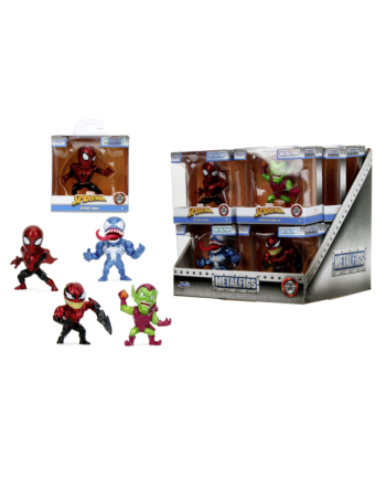 SPIDER-MAN - Display of 2,5inch Figures - 4 Modèles - 12pc - Wave 3