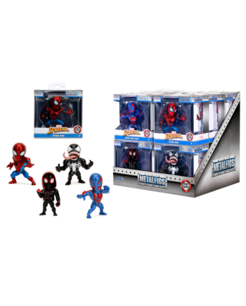 SPIDER-MAN - Display of 2,5inch Figures - 4 Modèles - 12pc - Wave 2