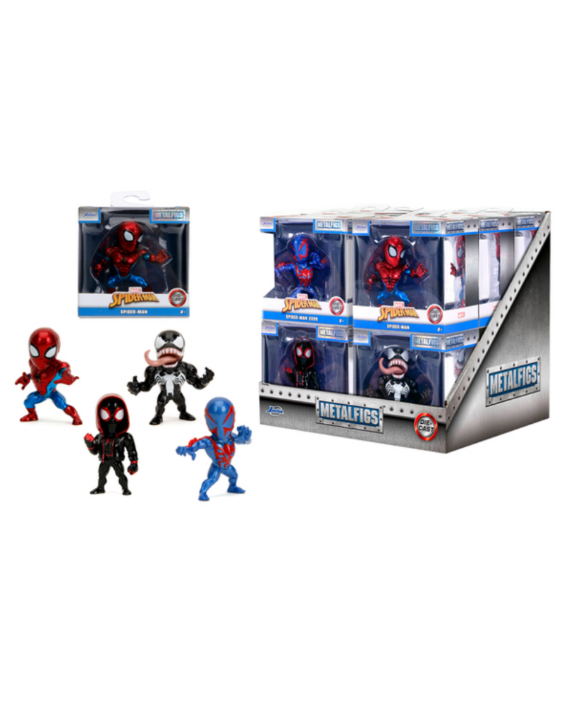 SPIDER-MAN - Display of 2,5inch Figures - 4 Modèles - 12pc - Wave 2