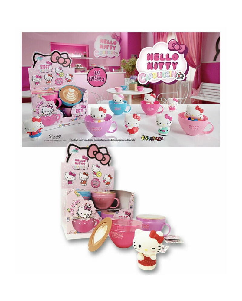 HELLO KITTY - Cappuccino Mystery Capsule (Display 8 Pcs)