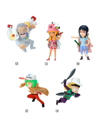 ONE PIECE - WCF Egg Head - Assortiments 12 Figurine 7cm
