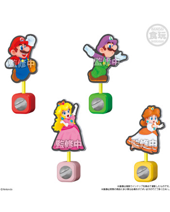SUPER MARIO BROS. WONDER - Assortiments 16 Panel Clip Stand 8cm
