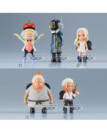 ONE PIECE - WCF Egg Head 4 - Assortiments 12 Figurine 7cm