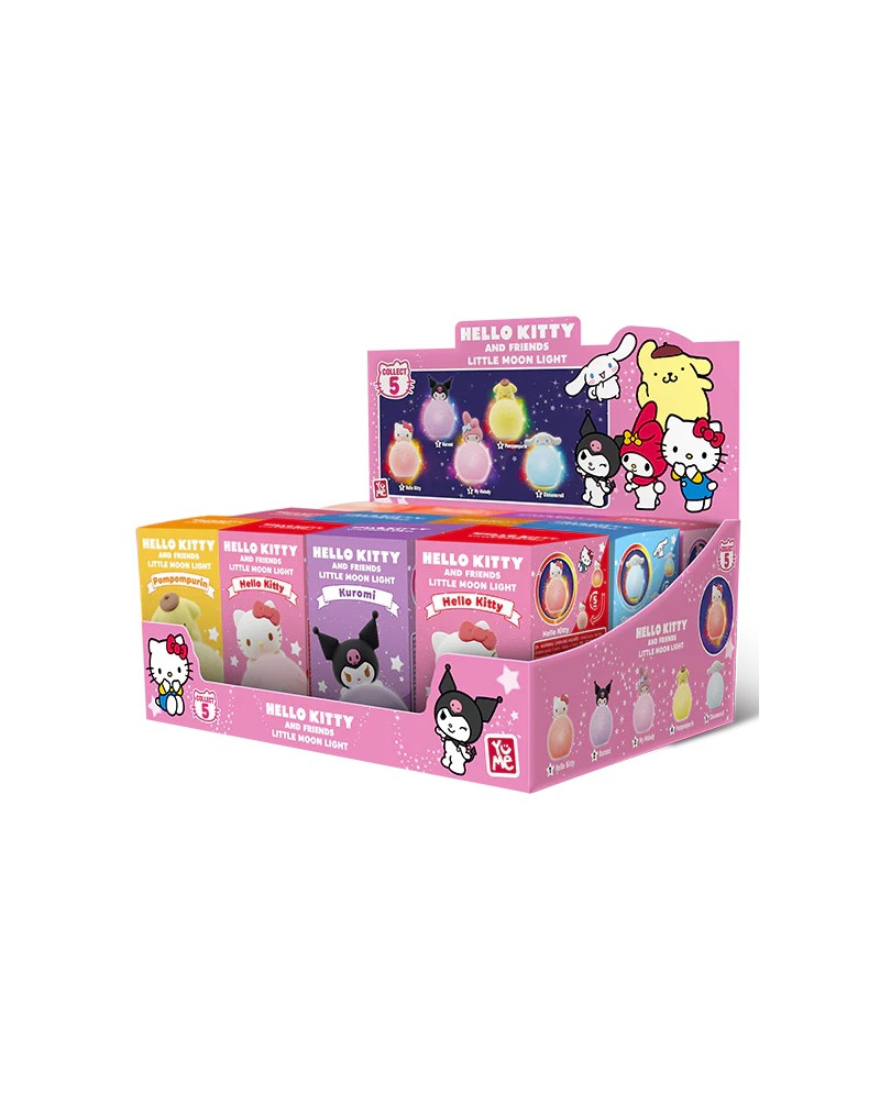 HELLO KITTY - Little Moon Light Series - Assortiment 12 Figures 8.22cm