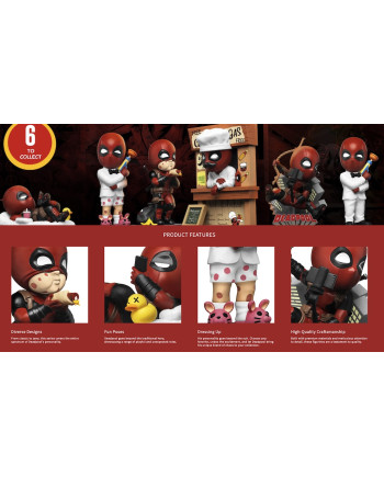 DEADPOOL - Action Heroes - Assortiment 12 Figures 8-10cm
