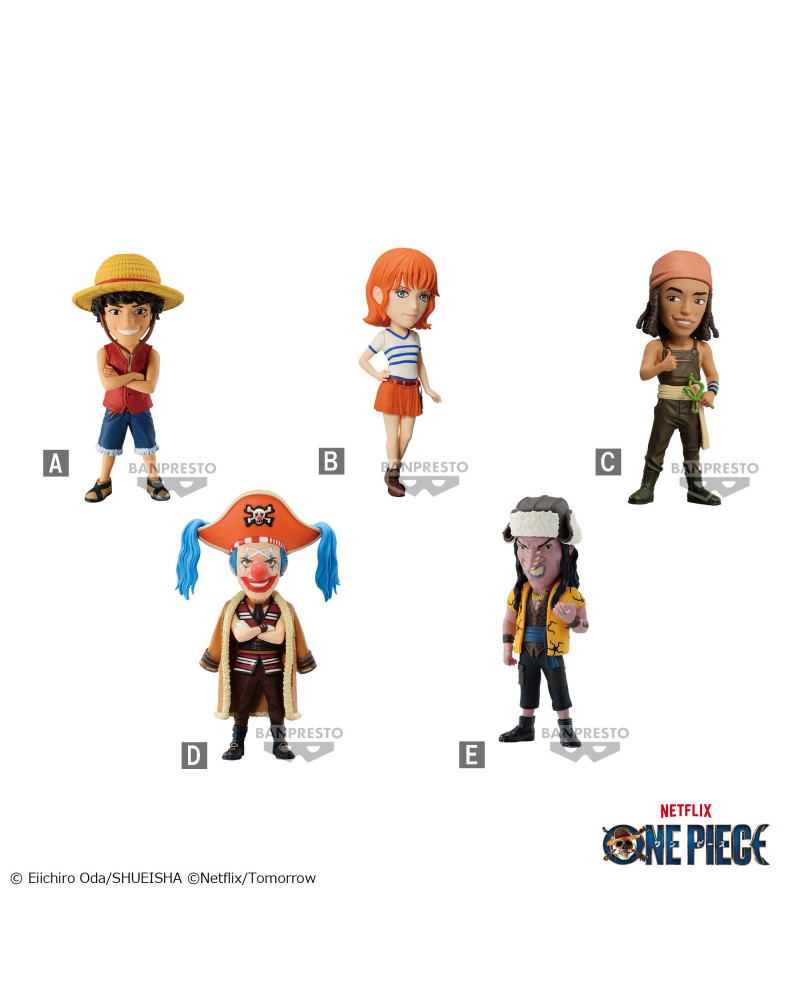 ONE PIECE NETFLIX - WCF Vol.1 - Assortiments 12 Figurine 7cm