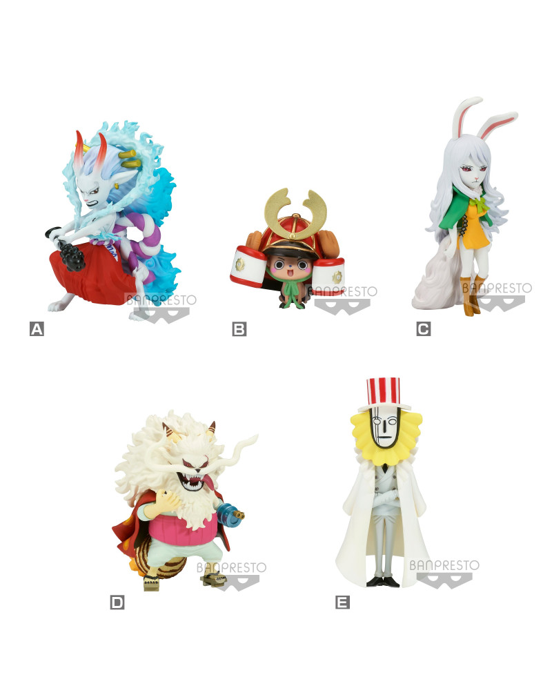 ONE PIECE - WCF Wanokuni Onigashima 7 - Assortiments 12 Figures 8cm