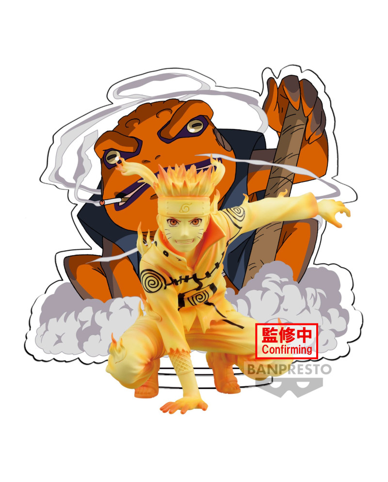 NARUTO SHIPPUDEN - Uzumaki Naruto - Figure Panel Spectacle 9cm