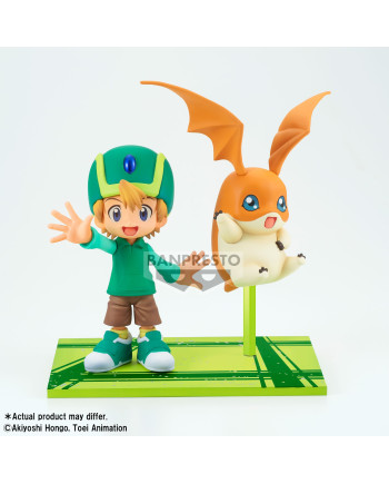 DIGIMON - Takeru  & Patamon - Figure DXF-Adventure Archives 11cm