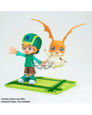 DIGIMON - Takeru  & Patamon - Figure DXF-Adventure Archives 11cm