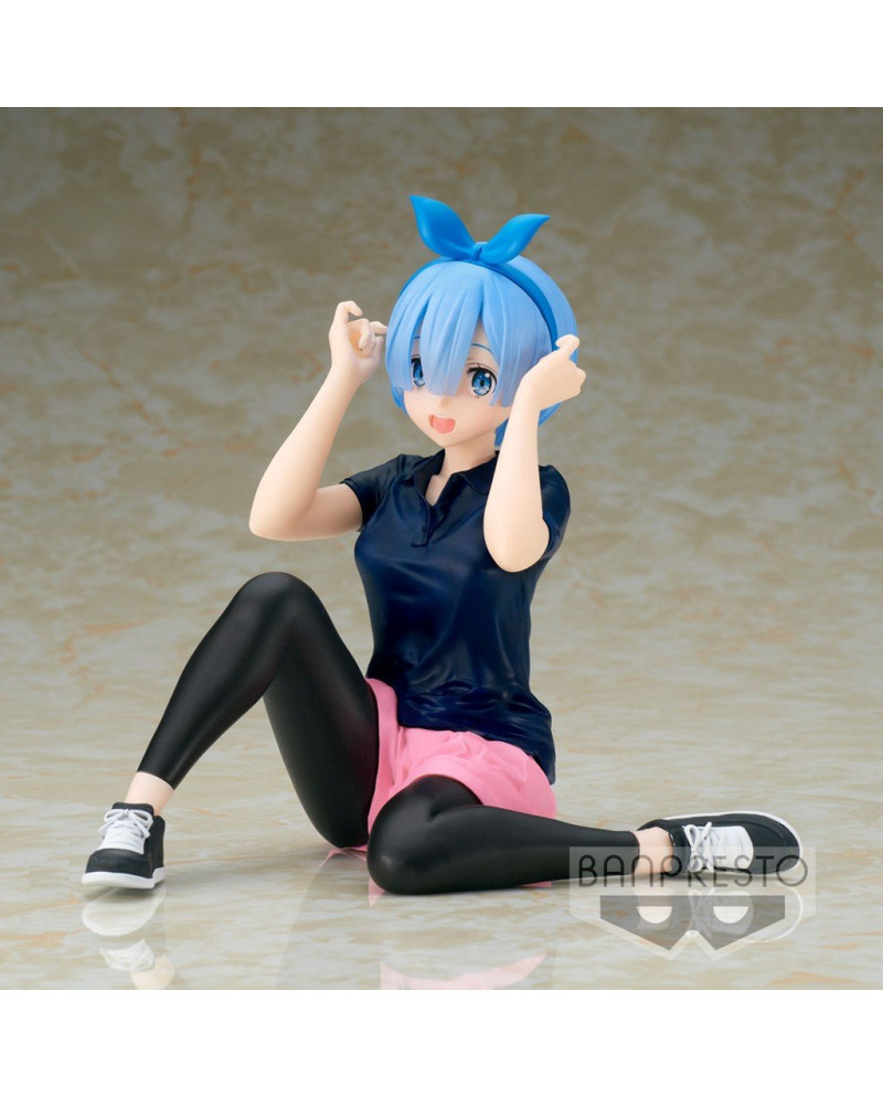 RE:ZERO - Rem - Relax Time - Figurine 14cm