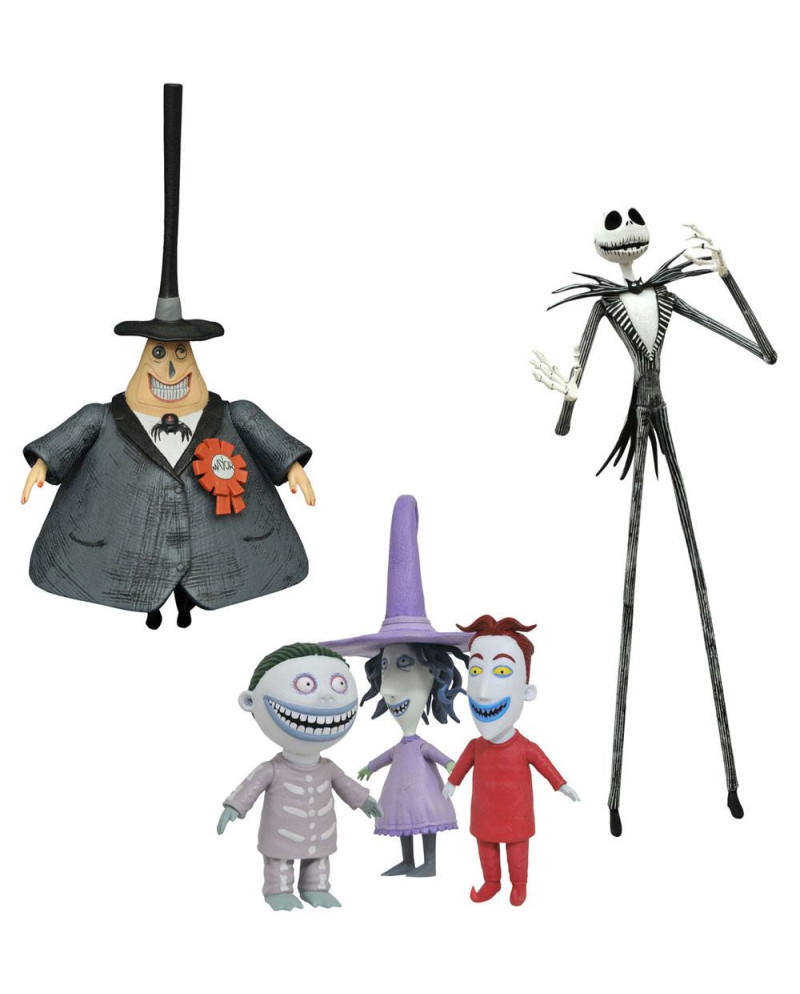 NIGHTMARE BFORE CHRISTMAS - 6 Figures Assortment 18cm