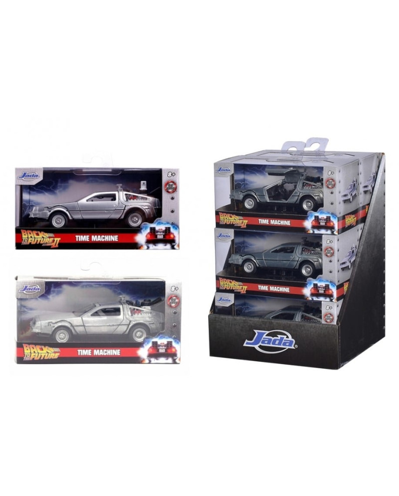 BACK TO THE FUTURE - Time Machine - 1:32 Assortment 6 pcs (3+3)