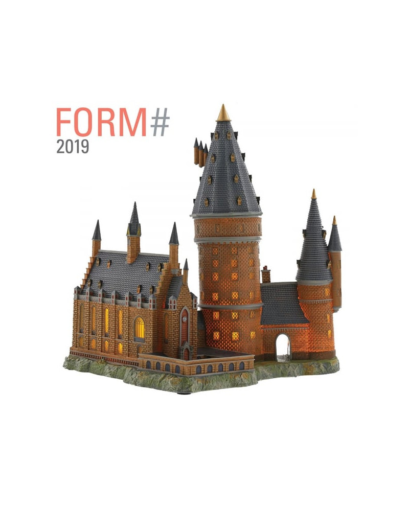 HARRY POTTER - Hogwarts Great Hall & Tower - 33cm