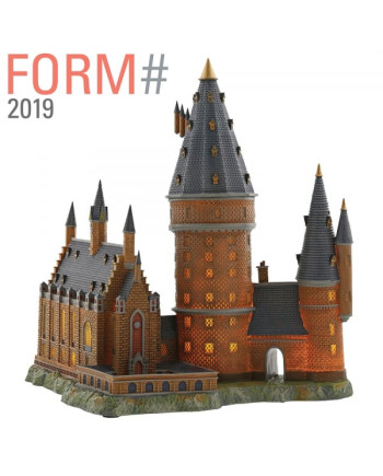 HARRY POTTER - Hogwarts Great Hall & Tower - 33cm