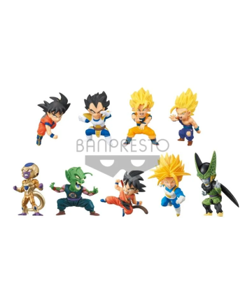 DRAGON BALL SUPER - Figure WCF Serie 4 - Box of 9 Figures