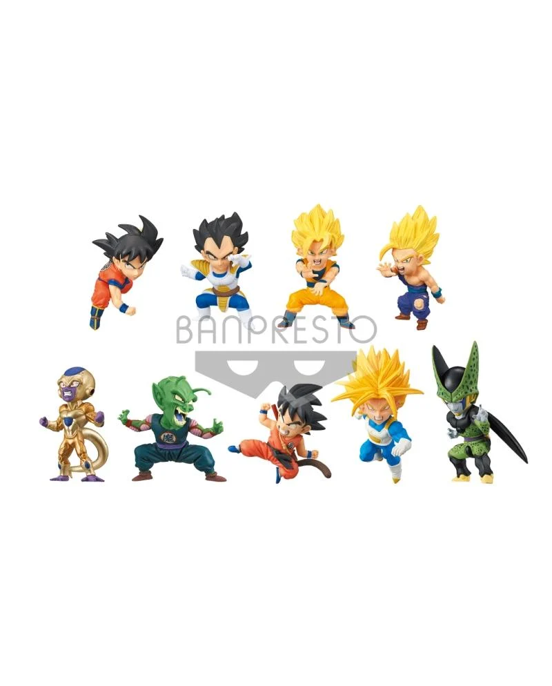 DRAGON BALL SUPER - Figure WCF Serie 4 - Box of 9 Figures