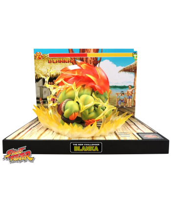 STREET FIGHTER - T.N.C-05 - BLANKA Figure + Diaporma LED